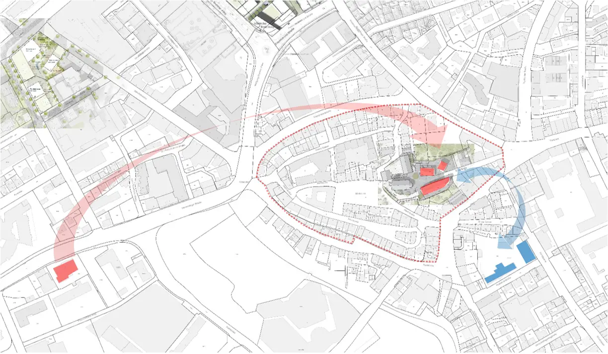Masterplan Schloßbergring – Planungen für einen Neubau auf dem Schloßberg